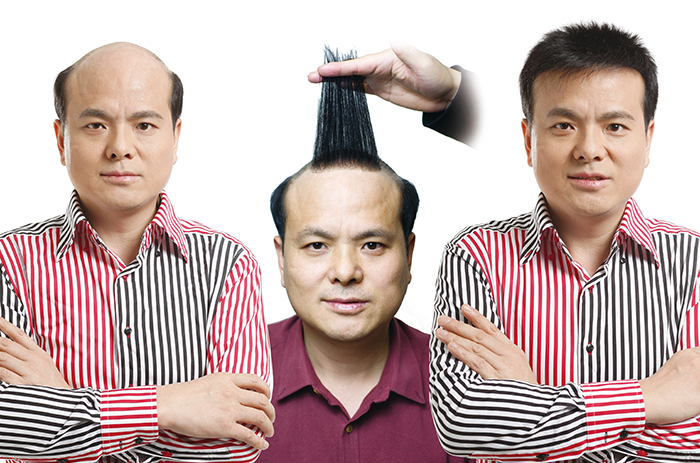 男士假發(fā)塊 \